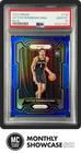 VICTOR WEMBANYAMA PSA 10 2023 PANINI PRIZM #136 BLUE ROOKIE CARD RC SPURS /199