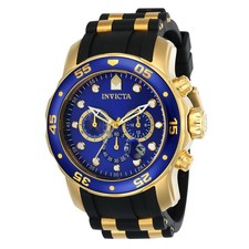 Invicta 17882 Men's Pro Diver Blue Dial Chronograph Dive Watch
