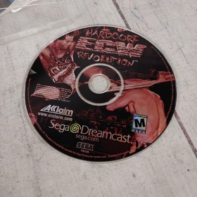 ECW: Hardcore Revolution (Sega Dreamcast, 2000) - NO MANUAL - Tested Working