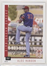 2019 Grandstand Birmingham Barons Alec Hansen 0g0