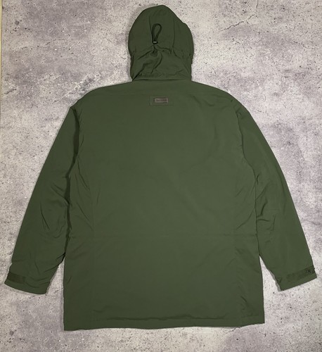 Barbour Sporting Bransdale Jacket Mens 2XL Green Full Zip Hooded Waterproof - Picture 13 of 16