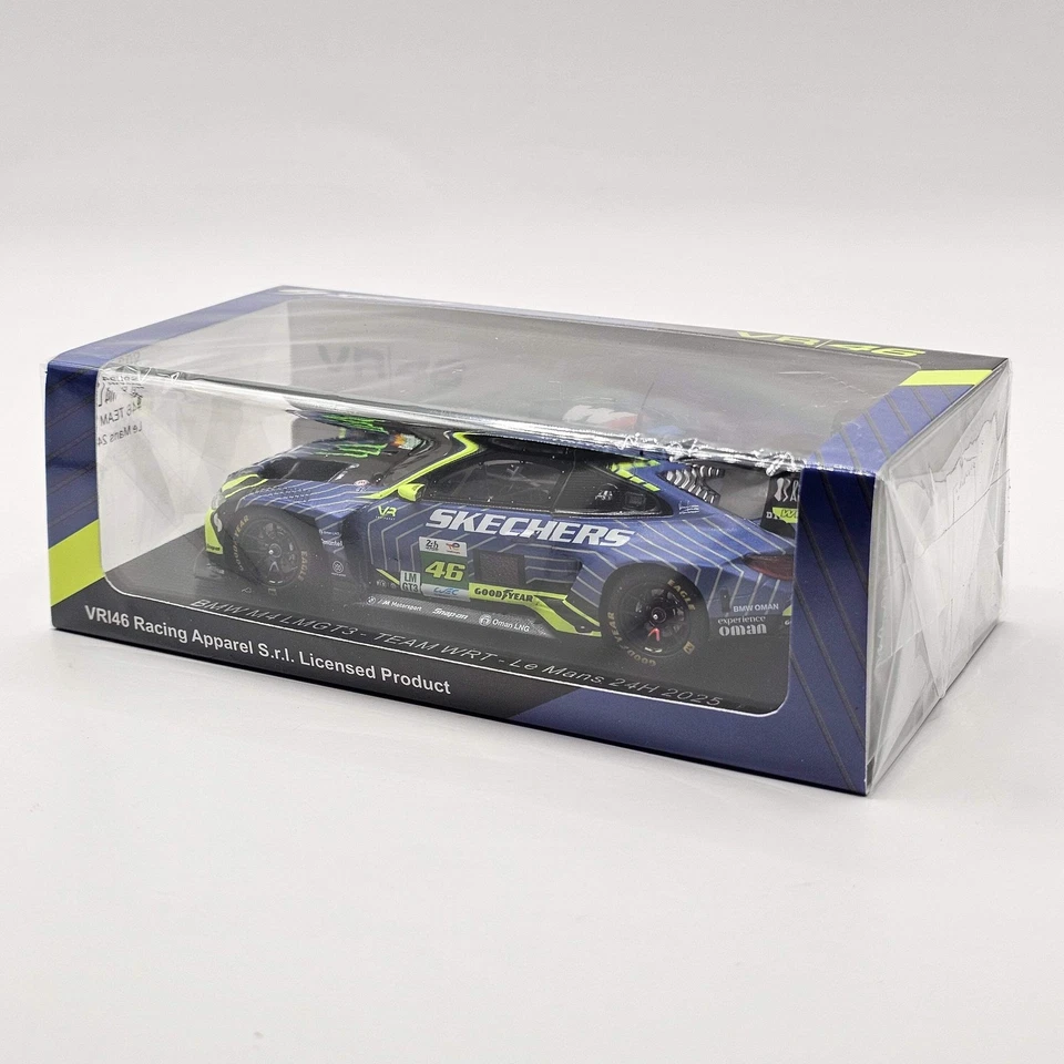 Spark BMW M4 LMGT3 #46 Team WRT 24 Hours of Le Mans 2025 1/43 Scale S9294 - Image 4 of 4