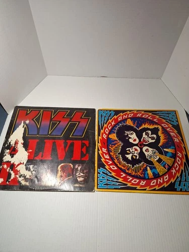 Kiss vinyl records, Ace Frehley, Lot Of 2, 3 Records