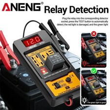 Aneng Universal Car Relay Tester Voltage Tester Rt01 11-25v Ar Battery New Usa
