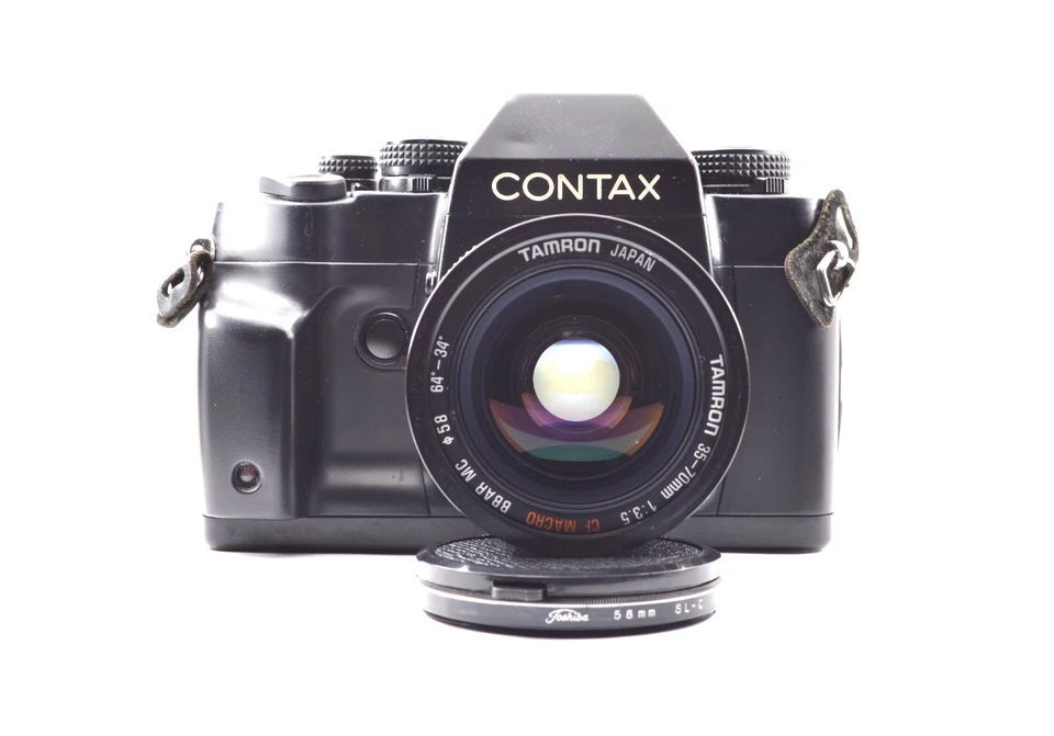 【Mint】CONTAX RX SLR 35mm film Camera + TAMRON 35-70mm f/3.5 Lens From Japan#2274 - Image 2 of 4