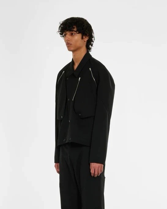 ジャケット・アウター kiko kostadinov23aw jacket black Black Jacklight Jacket by Kiko Kostadinov on Sale