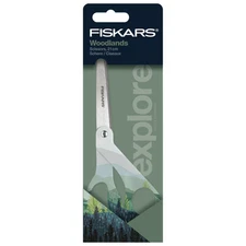 Fiskars Explore Collection Pattern Scissors: 8 inch / 1-pack (Woodlands)