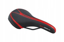 Sella Bici Mtb Trekking Cross, 283x172mm, Rosso