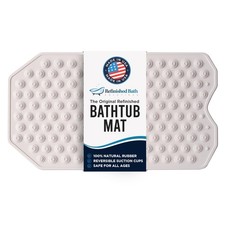 The Original Refinished Bathtub Mat - No Suction Cup Bath Mat, Designed for T...