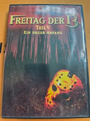 Freitag der 13 Teil V Ein neuer Anfang Teil 5 DVD ungeschnitten FSK 18 Jason