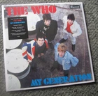 THE WHO "MY GENERATION" NEW/SEALED G/F CVR EURO 2-LP SET w/BONUS TRACKS