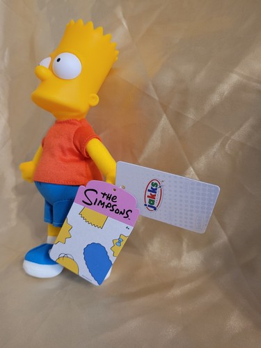 Jakks Pacific ~The Simpsons ~ Bart Simpson 10inch Plush Doll ~ NEW 2024 - Afbeelding 3 van 3