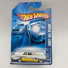 Hot Wheels Ford Thunderbolt 2007 All Stars Diecast Car White 1:64