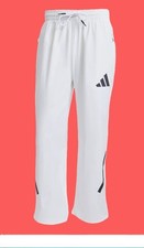 adidas Z.N.E Sweatpants Joggers Mens White Casual Athletic Bottoms JN9029 Size L
