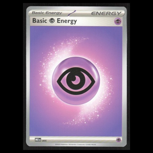Basic Psychic Energy #5 2026 Pokemon Mega Evolutions Pitch Black NM
