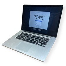 Apple MacBook Pro 15 Retina Mid-2012 A1398 i7 8GB 256GB SSD No Charger Good Bat