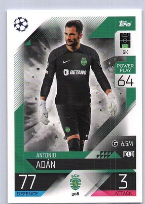 2022-23 Topps Match Attax UEFA Champions & Europa Leagues #308 Antonio Adan