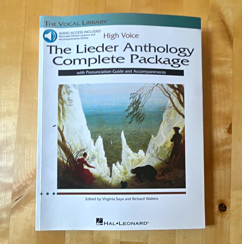 Hal Leonard The Lieder Anthology Complete Package High Voice Songbook HL00116919
