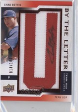 2009 Signature Stars USA By the Letter Signatures 14/100 Chad Bettis Auto j8i