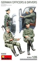 Miniart 53030 1/35 Bausatz Deutsche Offiziere & Fahrer