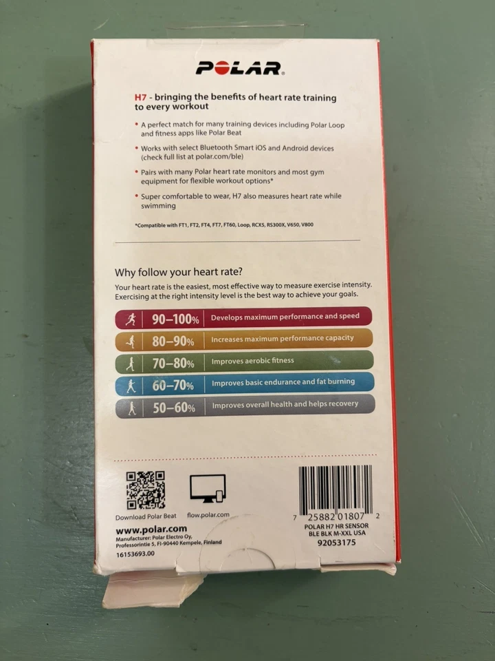 POLAR H7 Heart Rate Bluetooth NEW M-XXL 92053179 / 92053175 - Image 2 of 4