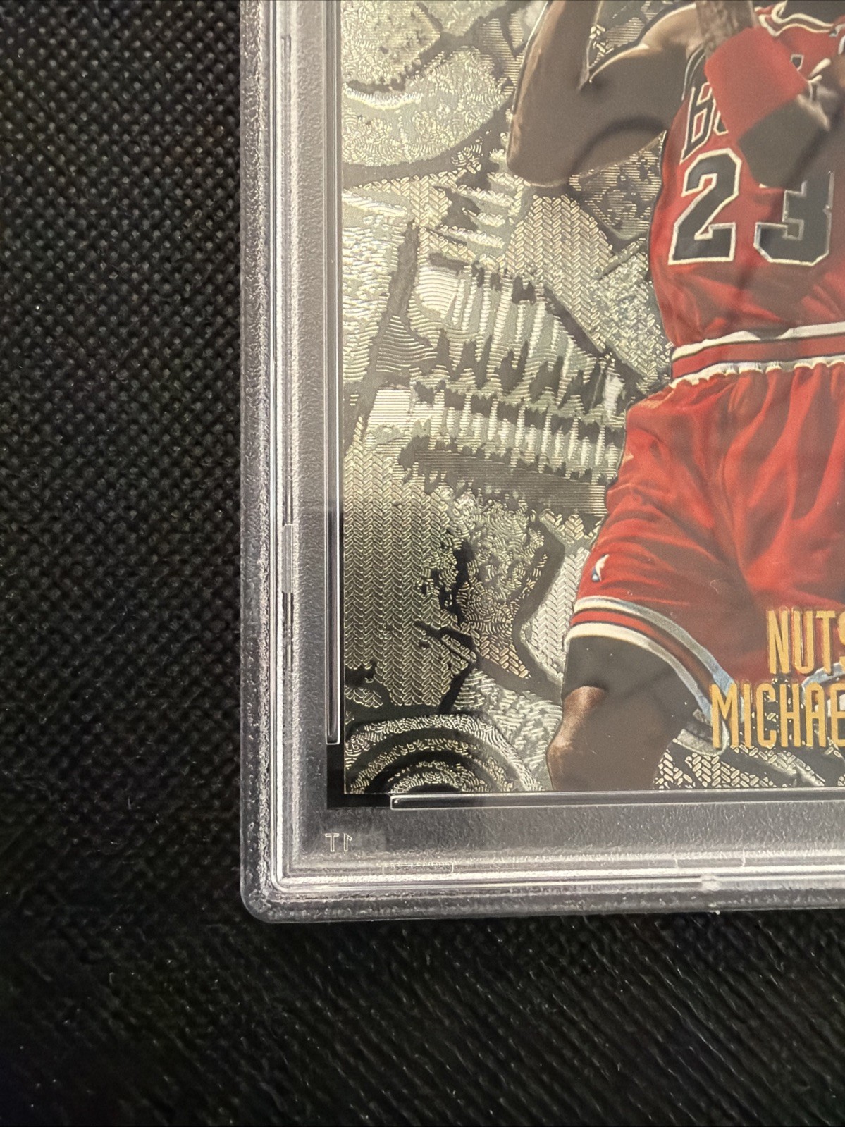 Michael Jordan 1995 Metal Nuts & Bolts #212 - PSA 6 - Nice Clean Slab view 8