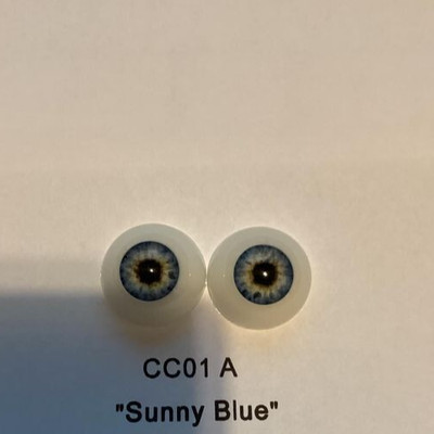18 mm CC01-A  Pabol  Sunny Blue ''Bree''
