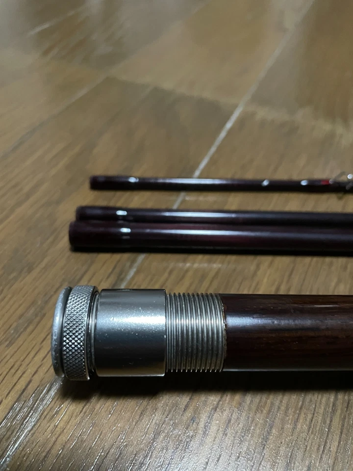 Winston IBIS 480-4 8'0" #4 wt 4Pce NoTube Black Used Fly Fishing Rods Carbon - Image 4 of 4