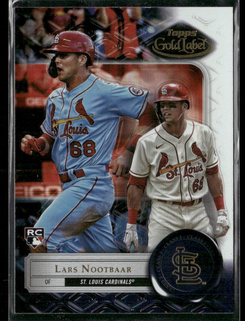 2022 Topps Gold Label #18 Lars Nootbaar Class 3