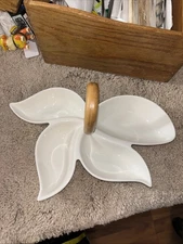 Brandani 4 Section Divided Serving Dish - Appetizer Candy   - Free Shipping