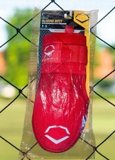 Nuevo Guante Deslizante Protector Evoshield Rojo Cómodo Béisbol Softbol Mano Derecha