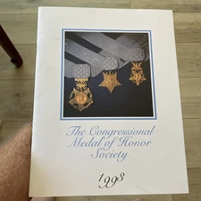 Frederick Ferguson MOH signed  Medal Of Honor Society Program-Vietnam MOH Army