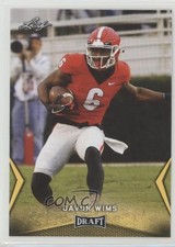 2018 Leaf Draft Gold Javon Wims #28 0c4