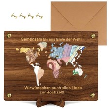 Hochzeitsgeschenk Geld 20×15 cm, Hochzeitsgeschenke für Brautpaar, Geldgesche...