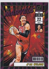 A'JA WILSON Las Vegas Aces WNBA Donruss NET MARVELS $$ PRESS PROOF VERSION RARE!