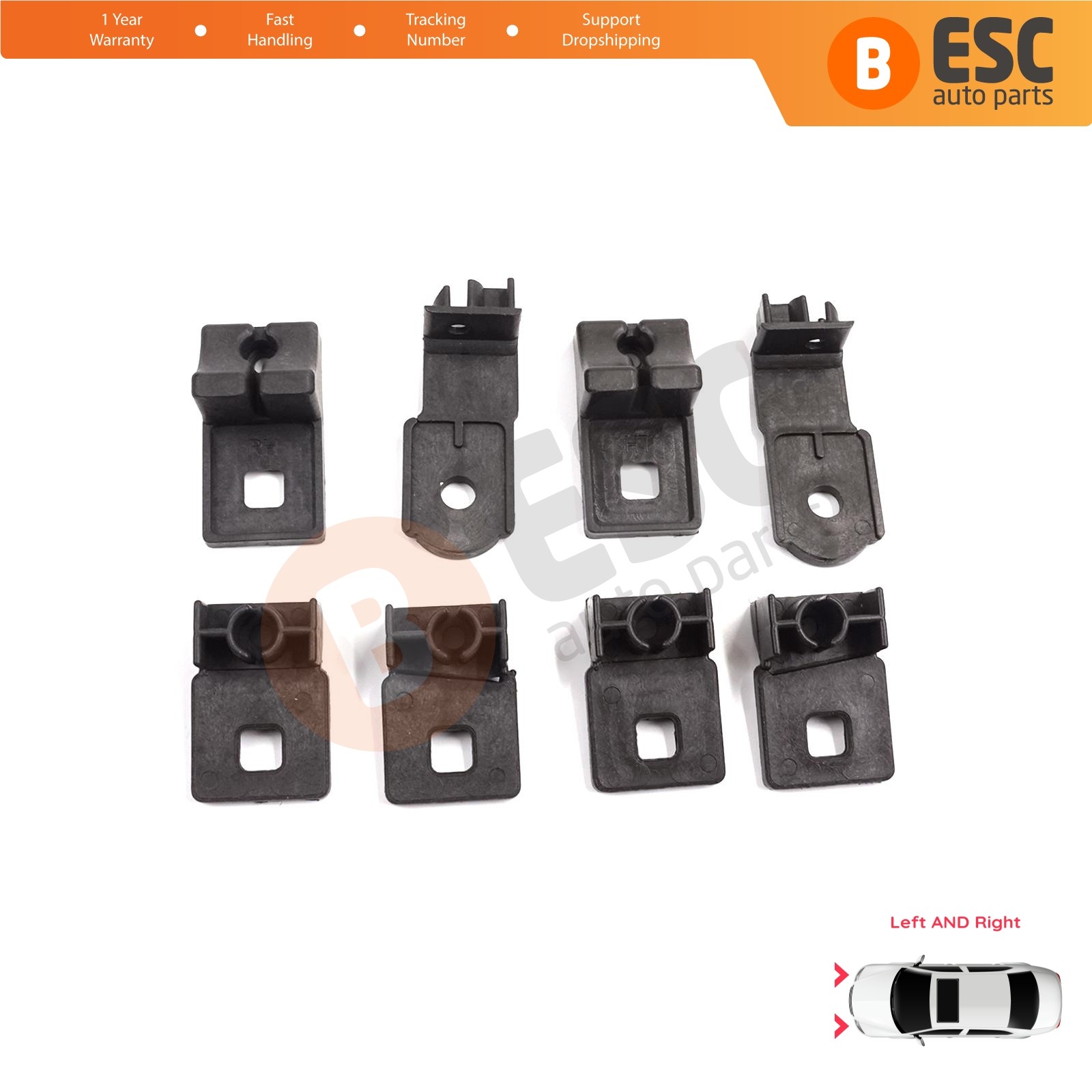 Headlight Repair Bracket Tab Left Right Side for VW Crafter MK1 2E 2F 2006-2017