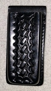 Dutyman 8721CP 9mm Magazine Pouch Glock Open Top Belt Clip New---Free Ship