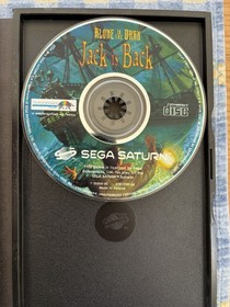 Alone in the Dark Jack is Back Sega Saturn Game - Complete with Manual