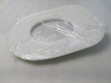 White Plastic Potty Seat Training Toddler Kids Baby Toilet Cover Home  Travel