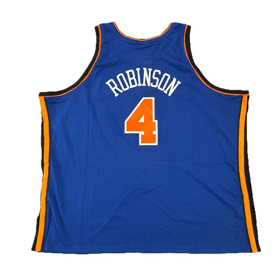 Camiseta de los New York Knicks Nate Robinson 5XLB Mitchell & Ness azul nueva con etiquetas para hombre Foto 2 de 4