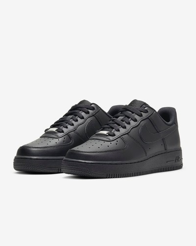 Nike Air Force 1 '07 Black Trainers Men 
