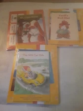 Hooked On Phonics Lot Of 3 Giant Bunny Fred's Red Hat Wild Car Ride New Sealed