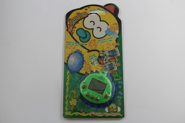 TAMAGOTCHI DINKIE DINO TK-910 VERDE GREEN NUEVO A ESTRENAR NO OFICIAL