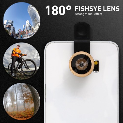 Fisheye Makroweitwinkelobjektiv Fischaugenobjektiv Für Mobiltelefone Mit - 第 10/10 張圖片