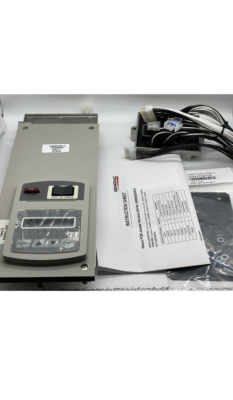 Generac Home Standby Generator Nexus Control Panel Replacement Kit