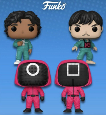 Funko Pop! TV: Squid Game – Set of 4 Player (Walmart