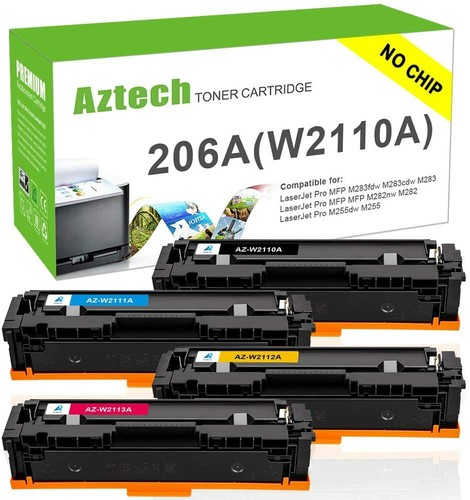 W2110A Toner Compatible With HP 206A LaserJet Pro MFP M283fdw M282 M283 No  Chip | eBay