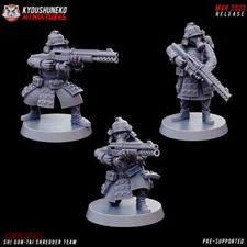 Shi Gun-Tai Shredder Team - Wargames - 9th age - old world