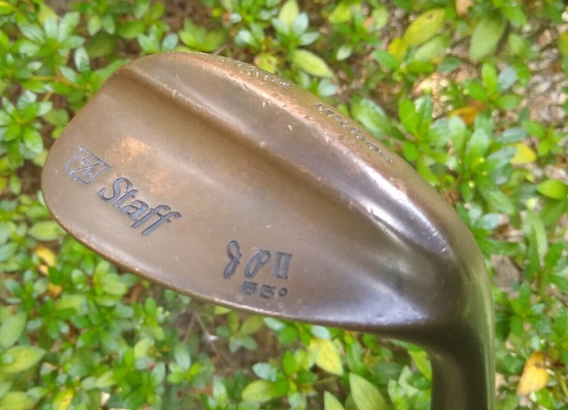 RH Wilson Staff JP II BeCu 55* Sand Wedge-DG S200 Shaft-ProSoft Insert-New Grip