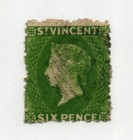 Saint Vincent - SG# 30 Used / wmk small Star sideways - Lot 0222325